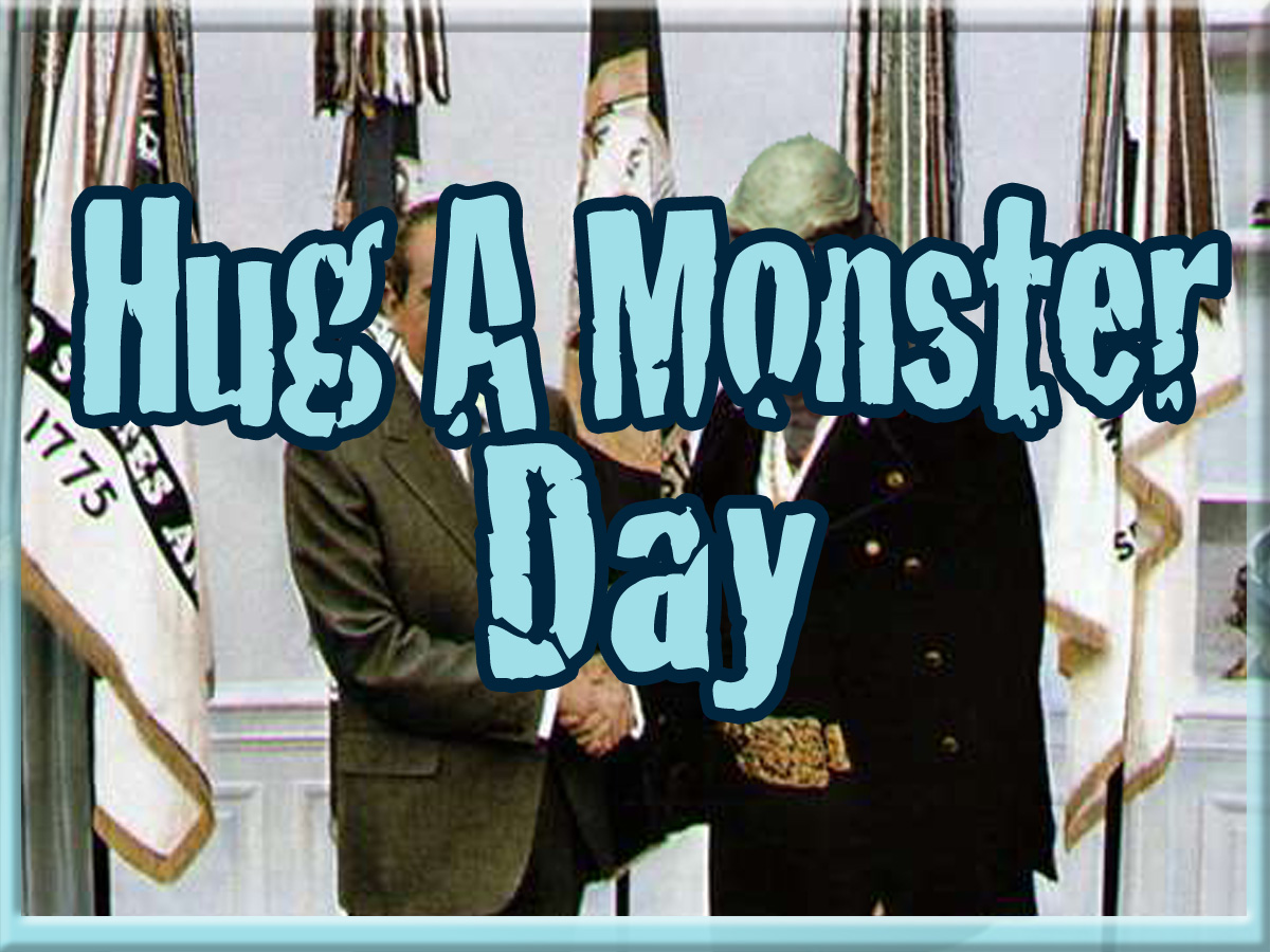 Hug A Monster Day